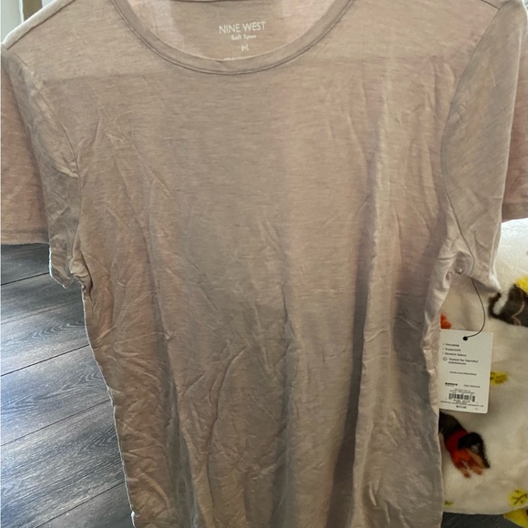 Nine West Beige Tee Shirt - Picture 2 of 3